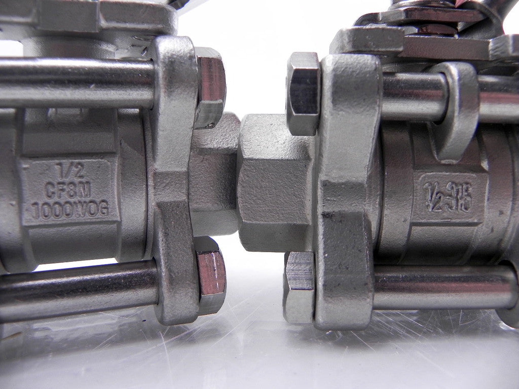 TC & MVF Weld End Ball Valve 1/2" (Lot of 2) - Advance Operations