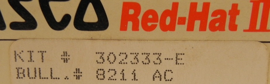 Asco Red Hat Valve Rebuild Kit Factory Sealed 302333-E - Advance Operations