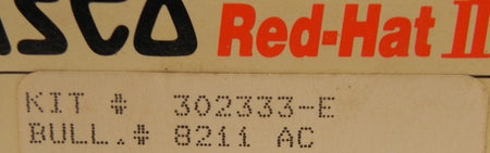 Asco Red Hat Valve Rebuild Kit Factory Sealed 302333-E - Advance Operations