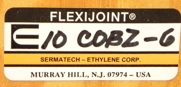 Ethylene Flexijoint PTFE Expansion Joint Bellows 10" 10COBZ-6 - Advance Operations