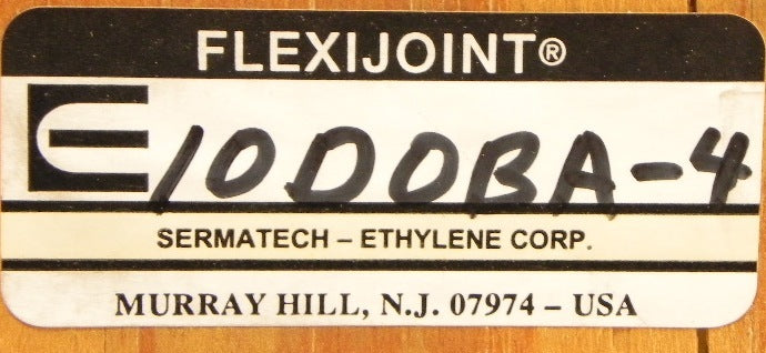 Ethylene Flexijoint PTFE Expansion Joint Bellows 10" 10DOBA-4 - Advance Operations