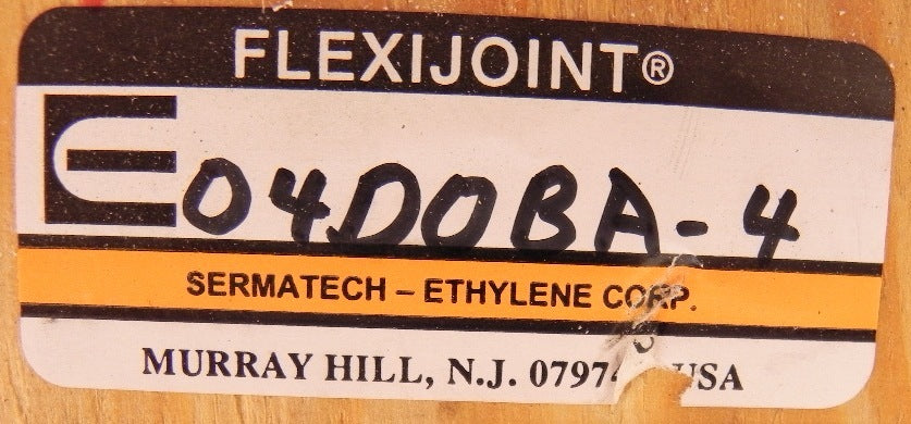 Ethylene Flexijoint PTFE Expansion Joint Bellows 4" 04DOBA-4 - Advance Operations
