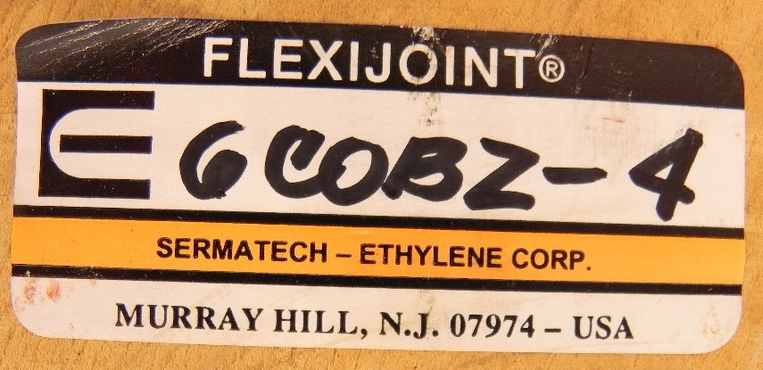 Ethylene Flexijoint PTFE Expansion Joint Bellows 6" 6COBZ-4 - Advance Operations