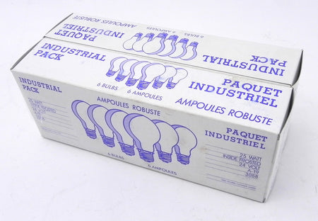 Haskellite  Bulb Frosted A19  25A191F 25W 24V (2 Pack) - Advance Operations