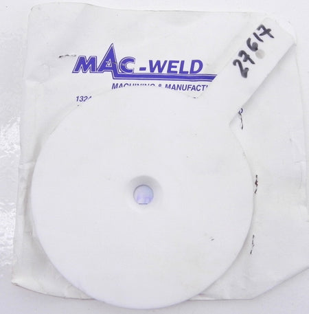 Mac-Weld PTFE Orifice Plate 3"  0.487" Bore - Advance Operations