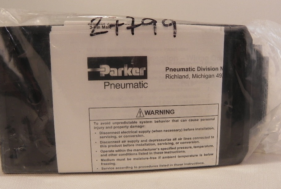 Parker Pneumatic Valve Distributor SubBase PS421117AP - Advance Operations
