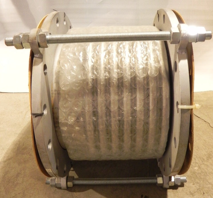 Unaflex Teflon Lined Hastelloy Expansion Joint 16" DIA X 406 mm 7 convolutions - Advance Operations