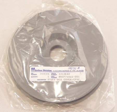 Sethco Stuff Box Cover / Rear Plate 881P71061-551 - Advance Operations