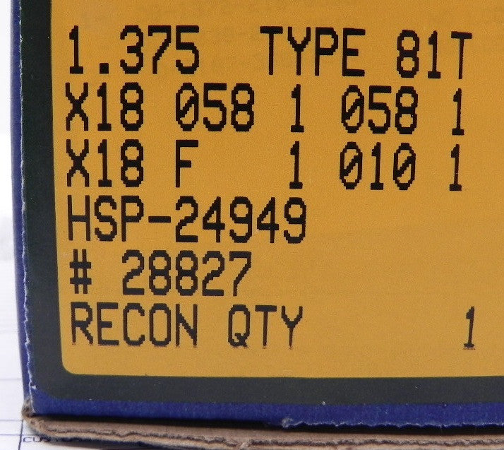 John Crane Mechanical Seal TYPE 81T DBL 1-3/8" - Advance Operations