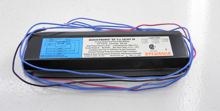 Sylvania Quicktronic Ballast QT3x32/347IS - Advance Operations