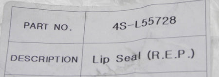 Kinney Lip Seal (R.E.P.) 4S-L55728 (lot of 2) - Advance Operations