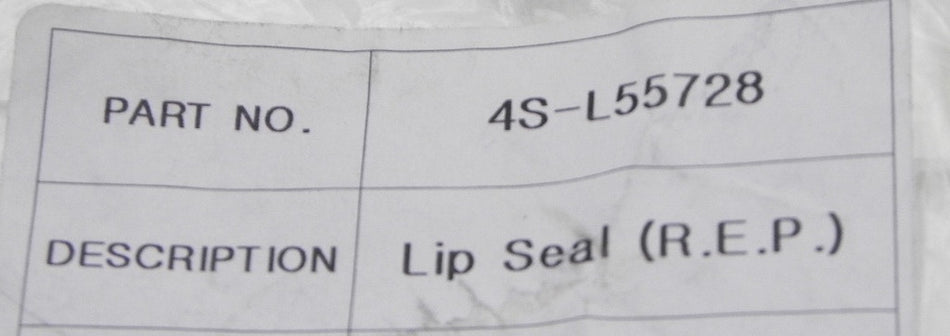 Kinney Lip Seal (R.E.P.) 4S-L55728 (lot of 2) - Advance Operations