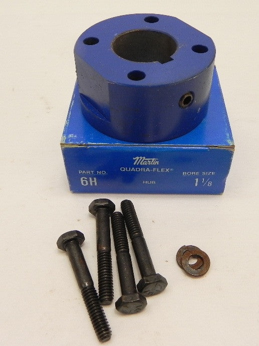 Martin Quadra-Flex Coupling Hub 6H 1-1/8" - Advance Operations