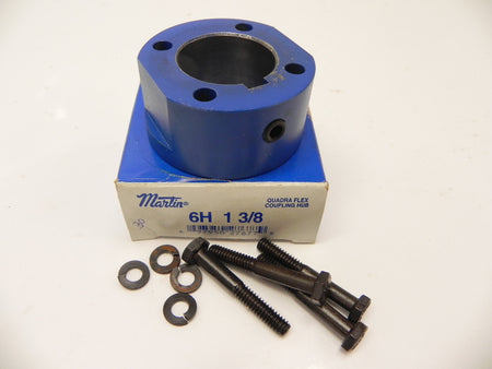 Martin Quadra Flex Coupling Hub 6H  1-3/8" - Advance Operations
