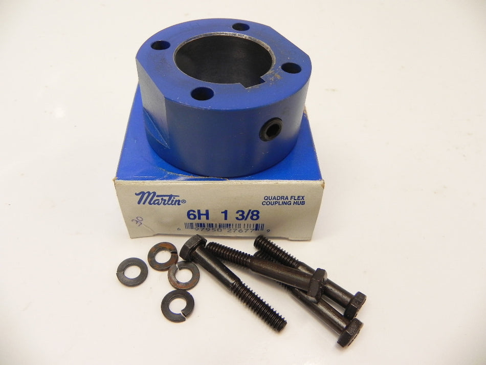 Martin Quadra Flex Coupling Hub 6H  1-3/8" - Advance Operations