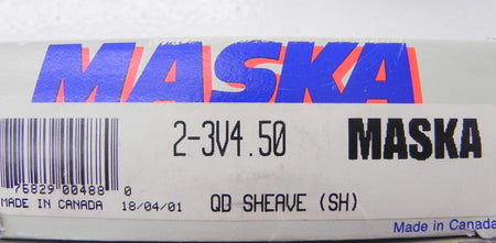 Maska V Belt Sheave 2-3V4.50 - Advance Operations