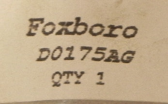 Foxboro Pressure Probe D0175AG - Advance Operations
