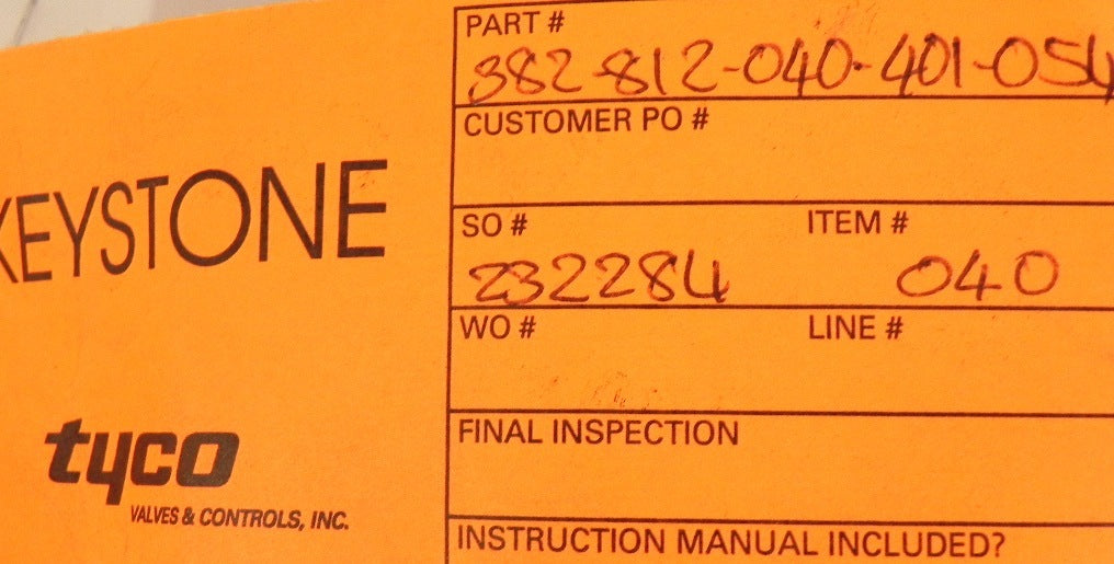 Preston Phipps Valve Handle 382-812-040-401-054 - Advance Operations