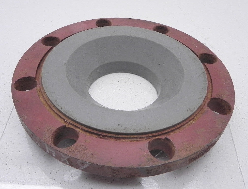 3P PFA Lined Reducing Filler Flange 6" x 4" - Advance Operations