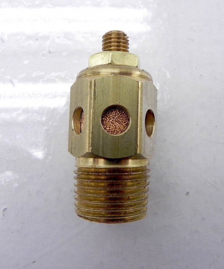 Schrader- Bellows Air Silencer 3/8" NPT (Lot of 3) - Advance Operations