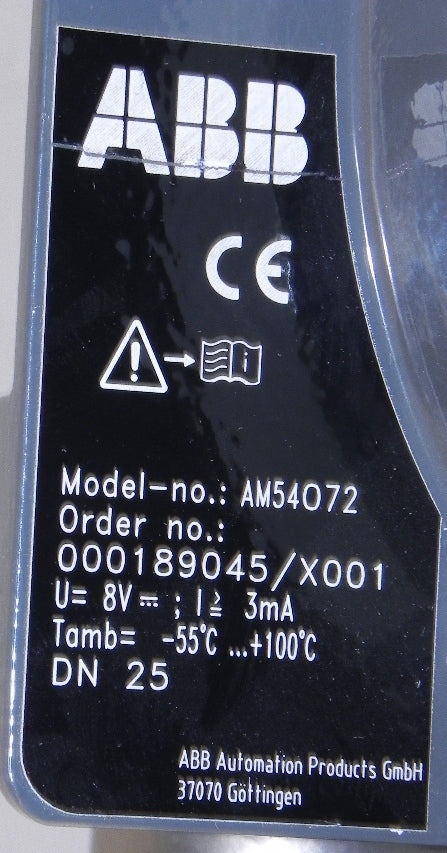 ABB Armored Variable Area Flowmeter DN 25 1" AM54072 - Advance Operations