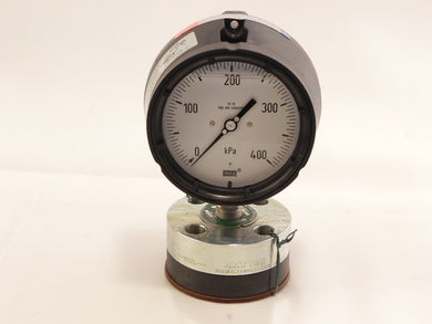 Ametek / USG Pressure Gauge w/ Seal Diaphragm 0-400 kPa - Advance Operations