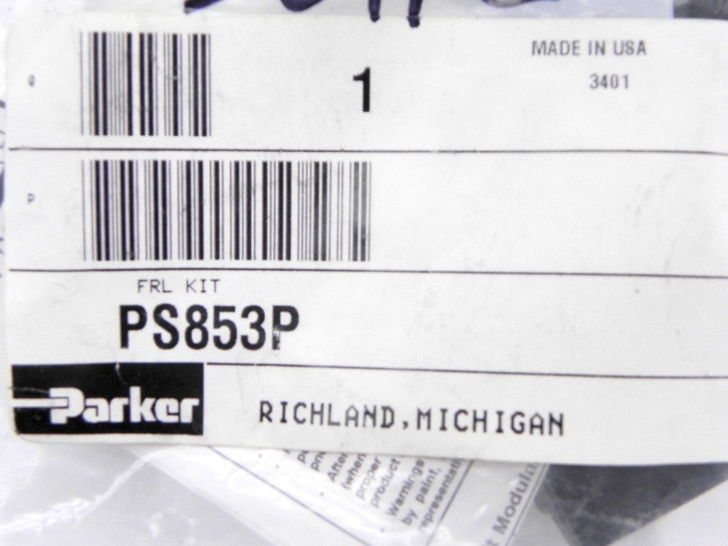 Parker Regulator Connector PS853P - Advance Operations