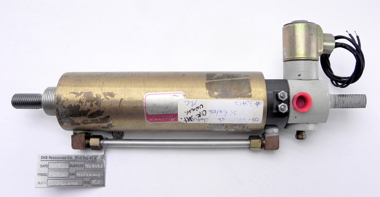 Allenair Valve Mounted Pneumatic Cylinder 2-1/2" X 6" - Advance Operations