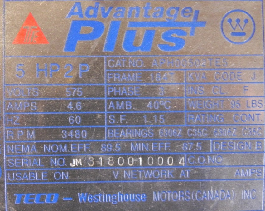 Maxon High Pressure Burner Blower C2060-12 FG Series - Advance Operations
