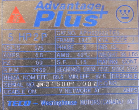 Maxon High Pressure Burner Blower C2060-12 FG Series - Advance Operations