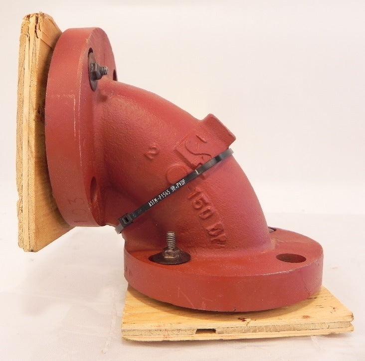 Crane/Resistoflex PVDF Lined 90 Deg Elbow 2" - Advance Operations