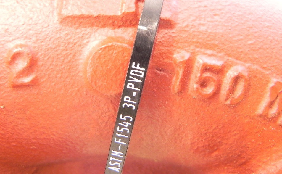 Crane/Resistoflex PVDF Lined 90 Deg Elbow 2" - Advance Operations