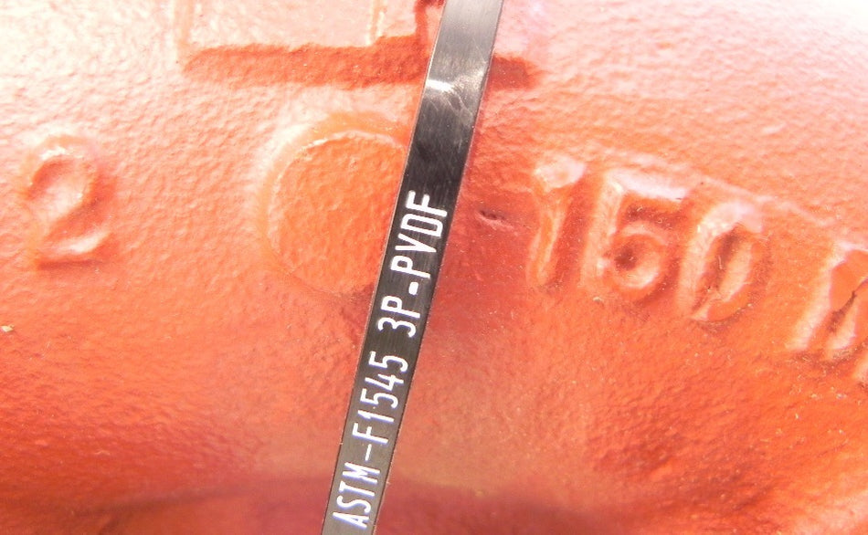 Crane/Resistoflex PVDF Lined 90 Deg Elbow 2" - Advance Operations