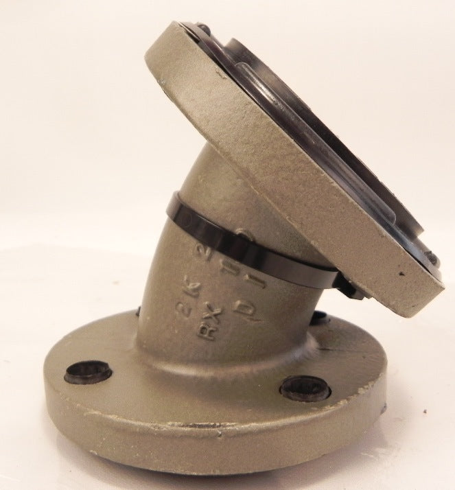 Smithco Flanged 45 Deg PVDF Lined Elbow 2" K45-032-000 - Advance Operations