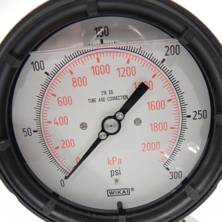 Wika Pressure Indicator & Seal 990.12 0-2000 Kpa - Advance Operations