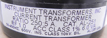 Load image into Gallery viewer, Inst. Transformers Current Transf. AL-251 (Lot of 2) - Advance Operations
