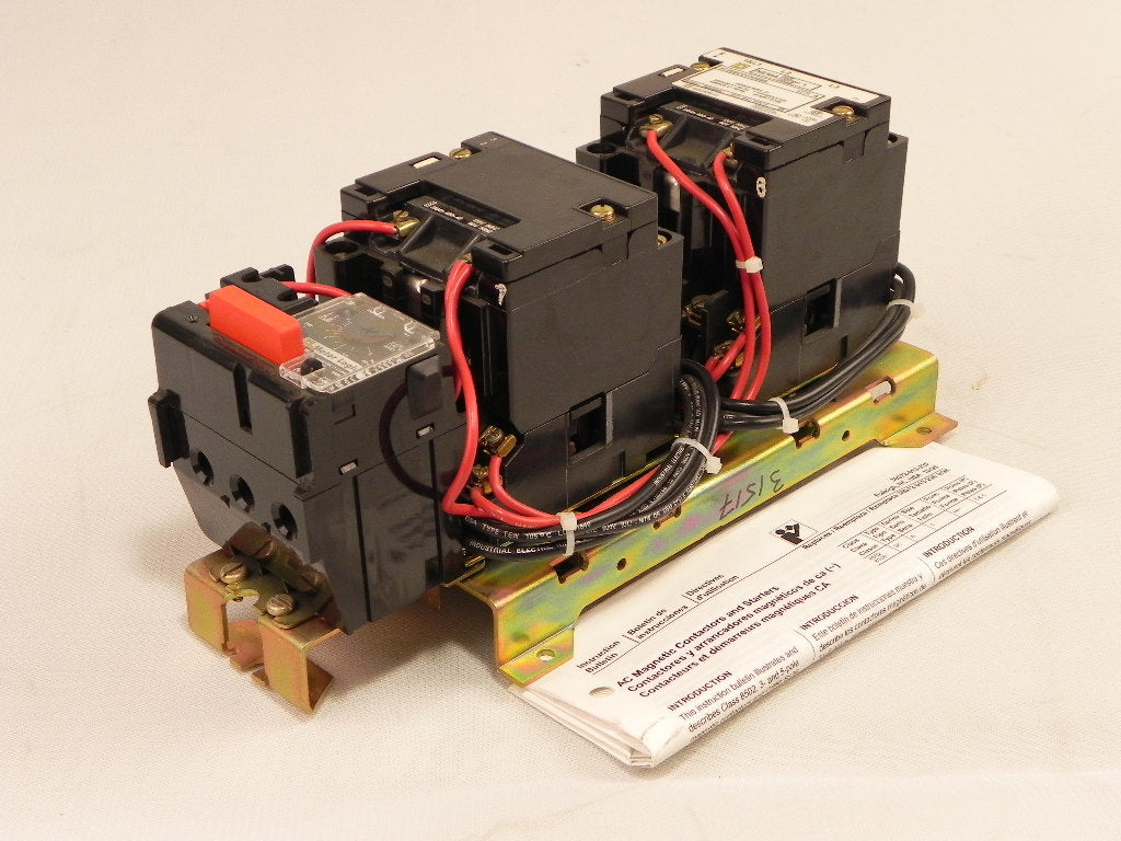 Square D Magnetic Contactors 8736 and Starter SFC20 - Advance Operations