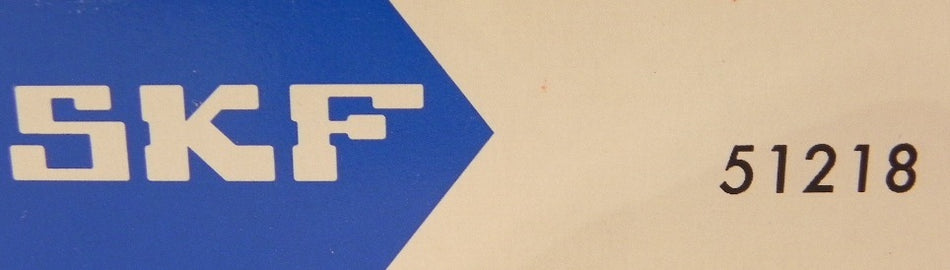 SKF Thrust Ball Bearing Single Direction Bore 90 mm 51218 - Advance Operations