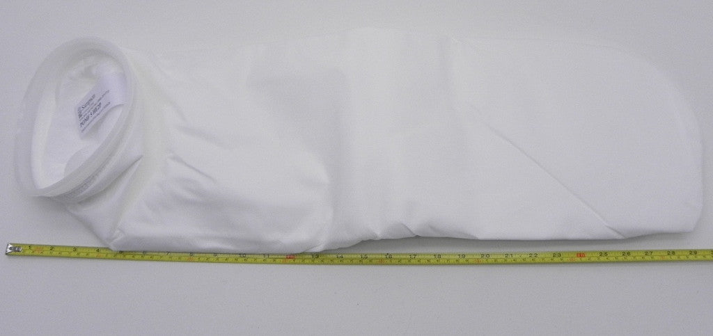 Sampson ERE Platinum Water Traitment Polypropylene Filter Bag POMF 5 HE2P 5 Micron (25/Box) 7" X 32" - Advance Operations