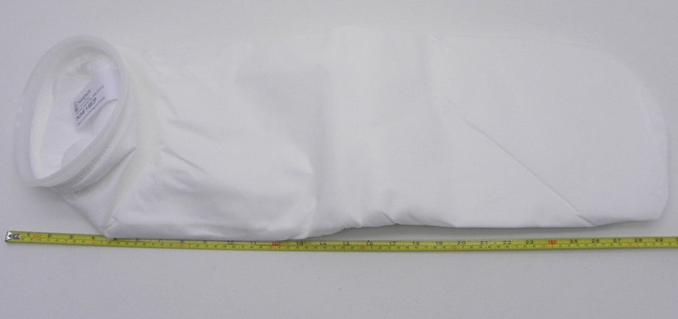 Sampson ERE Platinum Water Traitment Polypropylene Filter Bag POMF 5 HE2P 5 Micron (25/Box) 7" X 32" - Advance Operations