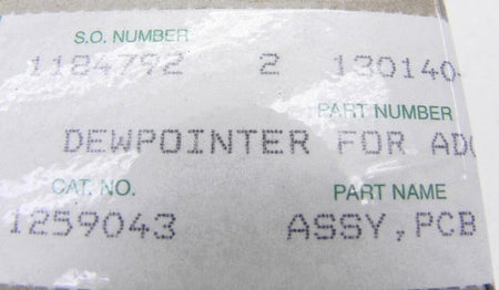 Flair Corp Dewpointer PCB 1259043 - Advance Operations