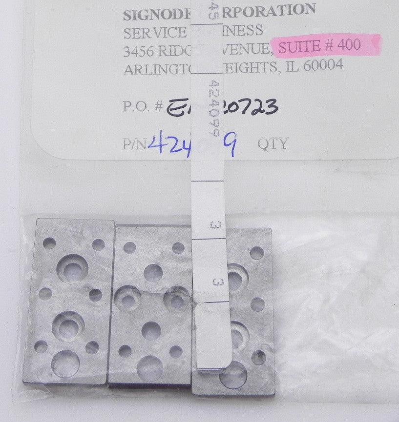Signode Matrix Support 424099 (Lot of 3) - Advance Operations