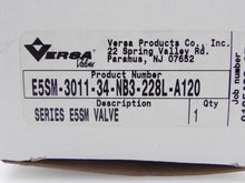 Load image into Gallery viewer, Versa Solenoid Valve E5SM-3011-34-NB3-228L-A120 - Advance Operations
