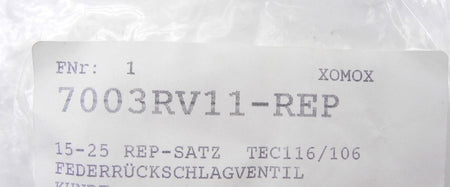 Tufline Repair Kit 7003RV11 - Advance Operations