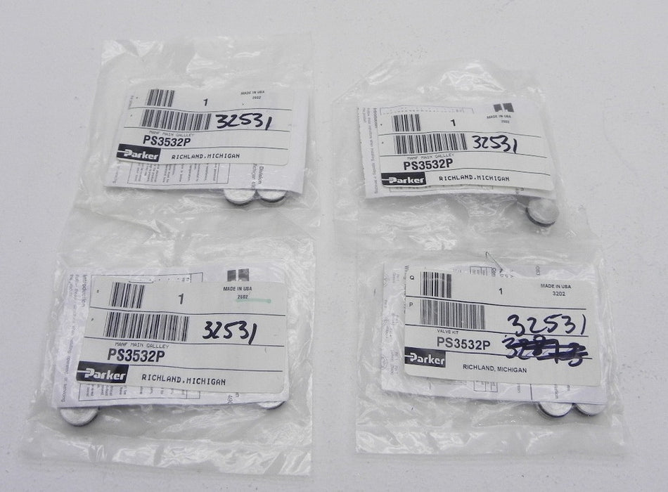 Parker Manifold Main Galley PS3532P (Lot of 4) - Advance Operations