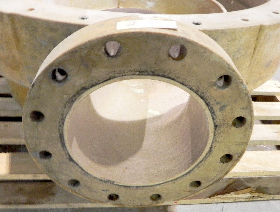 Fybroc Pump  Volute Casing 00150D001A 10" x 12" x 16" - Advance Operations