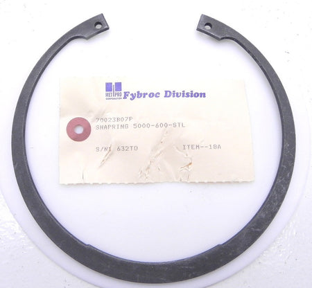 Fybroc Snap Ring 5000-600-STL 70023B07P - Advance Operations