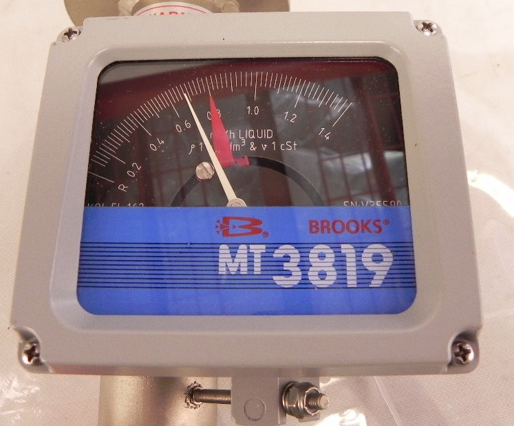 Brooks Metal Tube Variable Area Flowmeter MT 3819 DN25 - Advance Operations