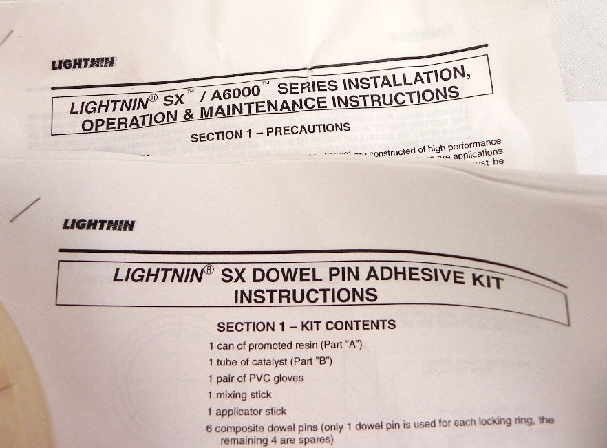 Lightnin Mixers Kit 837438 - Advance Operations