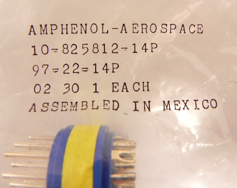 Amphenol Circular Connector Plug 97-3106A   kit - Advance Operations